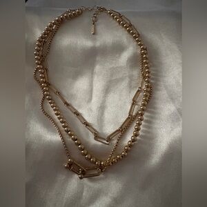 Nine West Gold Multi-Strand Necklace
